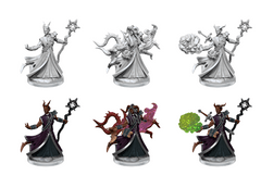 DND FRAMEWORKS: TIEFLING WARLOCK MALE